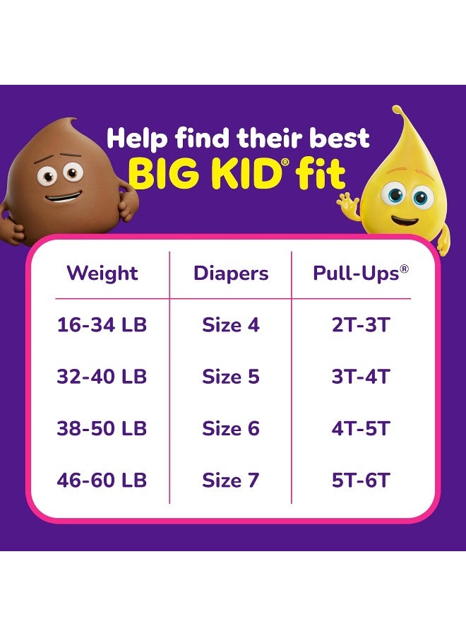 Pull-Ups Girls' Potty Training Pants, 2T-3T (16-34 lbs), 124 Count - Image 3
